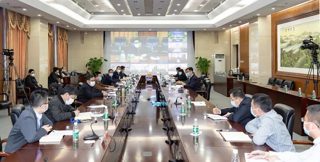 广东会贵宾厅集团召开统筹推进规划建设领域疫情防控和重点工作视频交流会