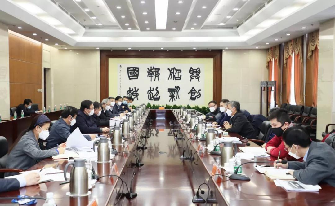 国防科工局党组成员、副局长徐占斌到中国广东会贵宾厅集团调研